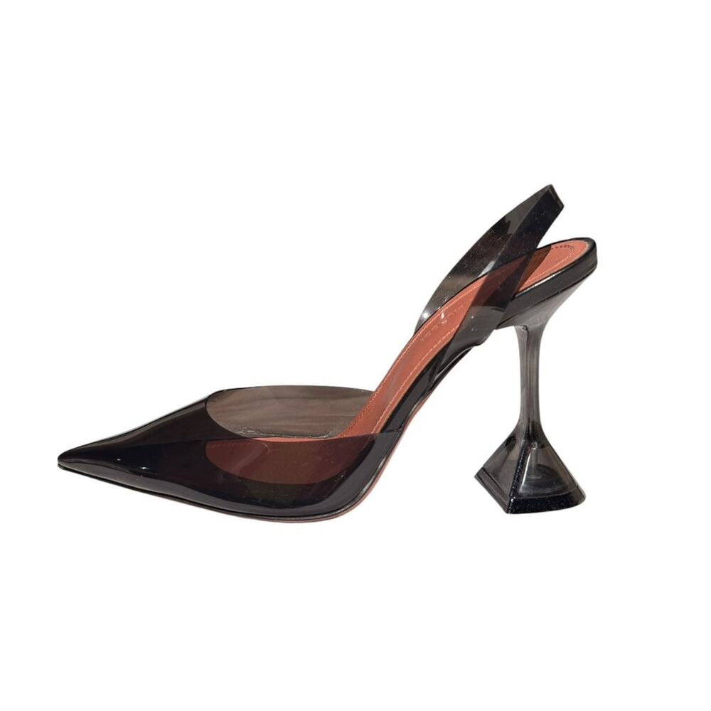 Holli Glass slingback pumps